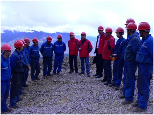 扎根高原 立足本职 确保西藏项目顺利高效公司总经理带队前往西藏片区施工一线慰问调研
